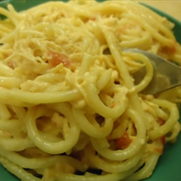 Cheesy Chicken Spaghetti